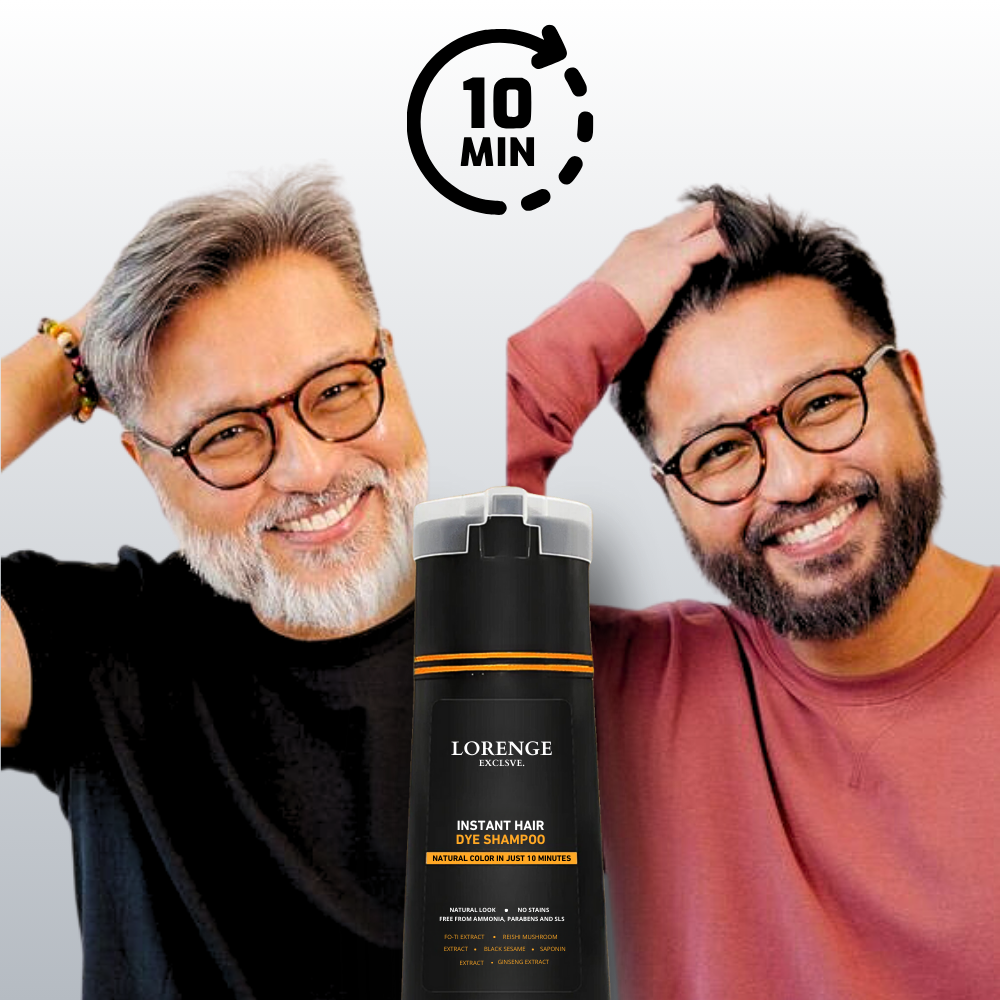 Instant Hair Dye Shampoo ~ Cubre las canas