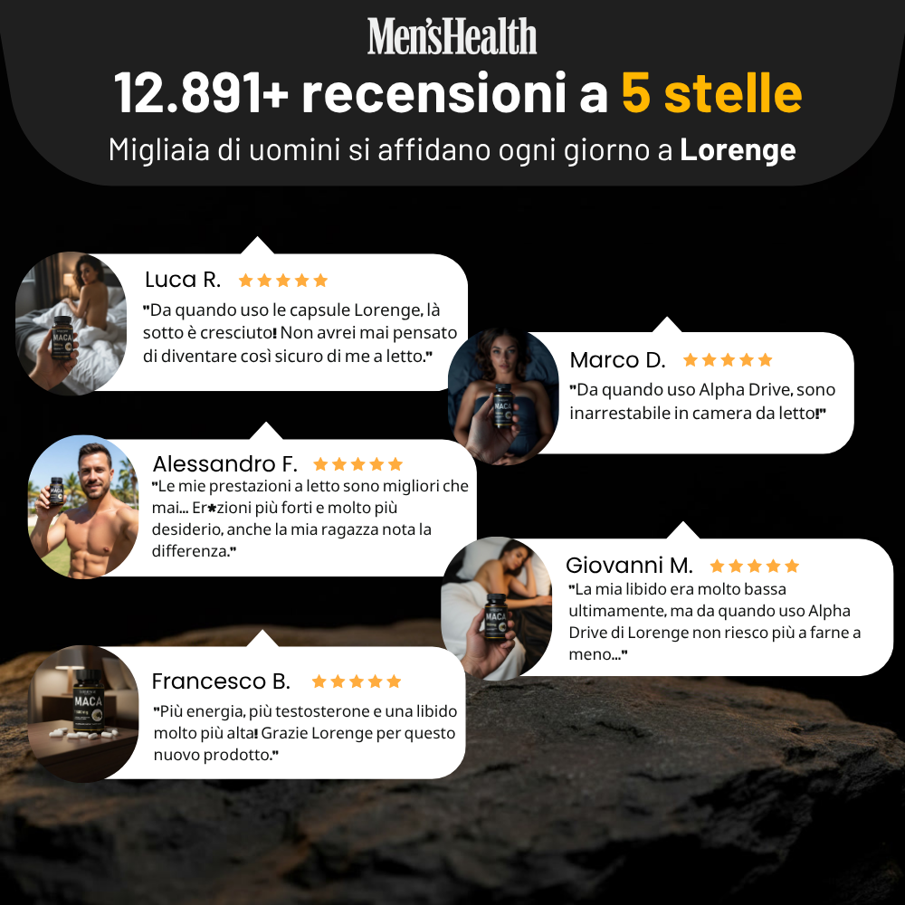 Alpha Drive Capsule ~ Per prestazioni potenti