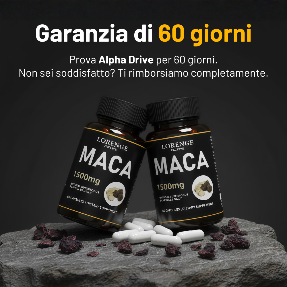 Alpha Drive Capsule ~ Per prestazioni potenti